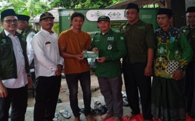 LAZISNU PCNU Kendari Salurkan Bantuan untuk Korban Angin Puting Beliung di Kecamatan Palas