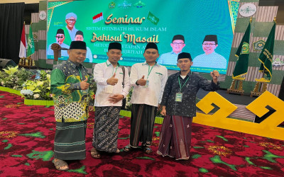 Pengurus Cabang Nahdlatul Ulama (PCNU) Kendari Ikuti Seminar Sistem Istimbath Hukum dan Bahtsul Masail